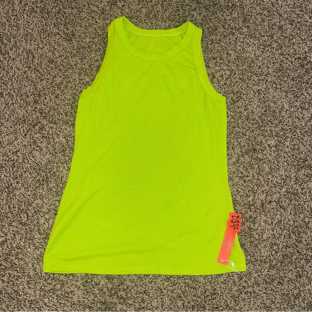 Afibi Neon green Tank Top